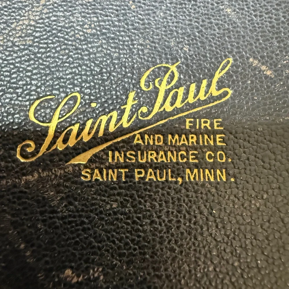 Vintage 1930 Saint Paul Fire‎ Marine Insurance Business Yearbook Calendar